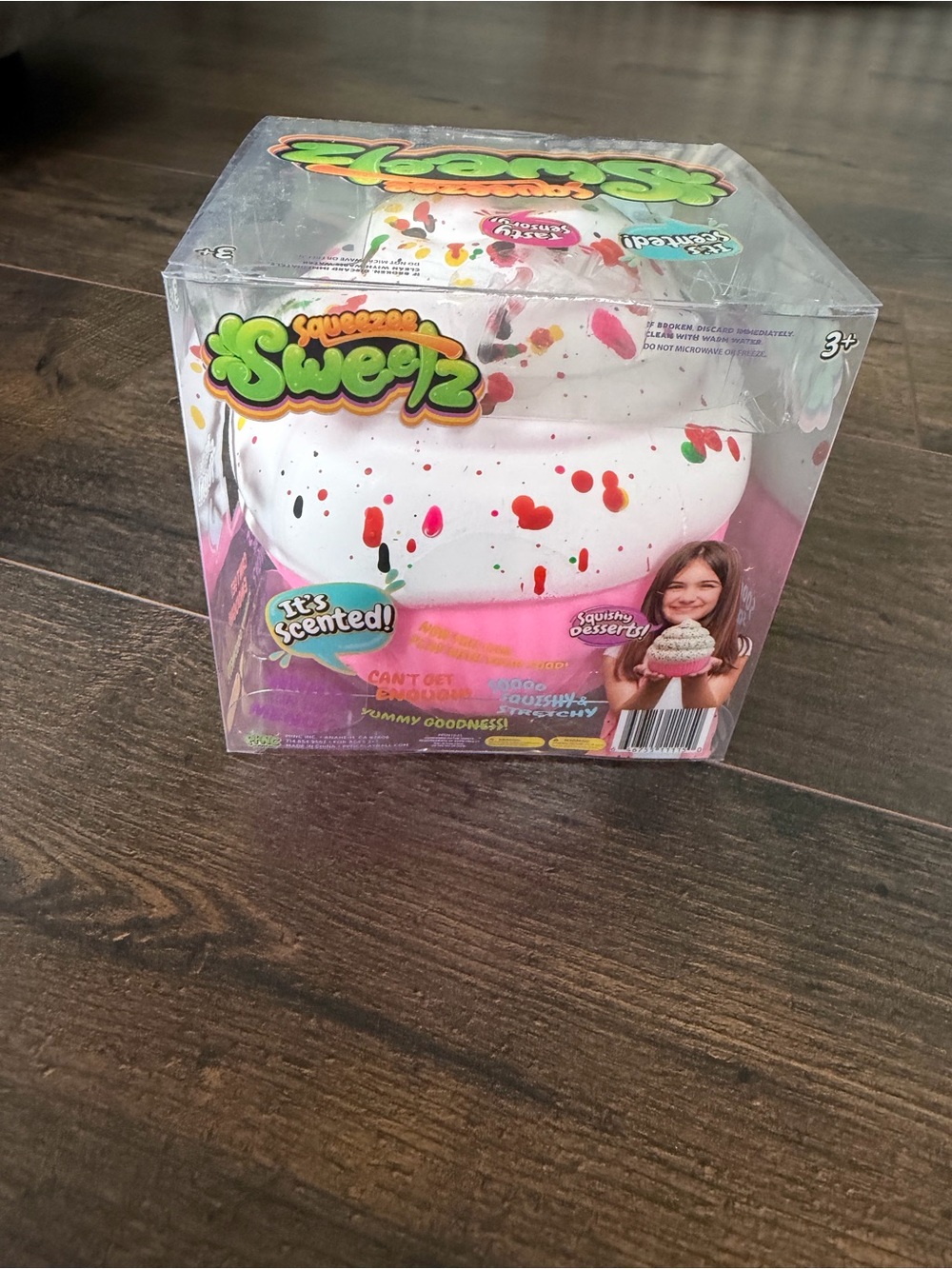 Smooshy Mushy Squeezle Sheepz White & Pink Scented Squishy Toy
